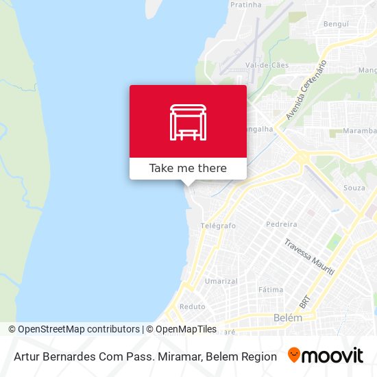 Artur Bernardes Com Pass. Miramar map