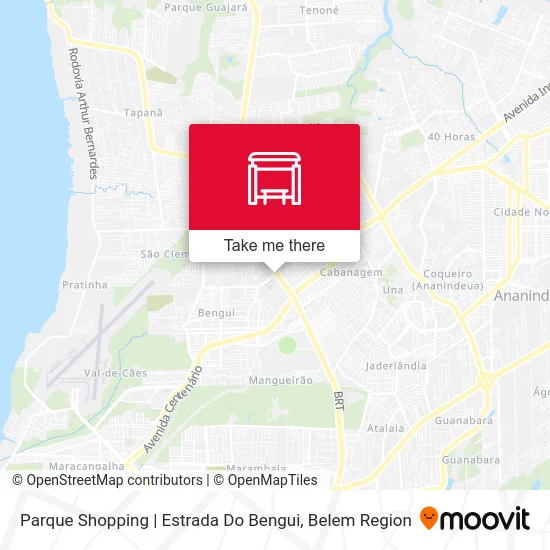 Parque Shopping | Estrada Do Bengui map