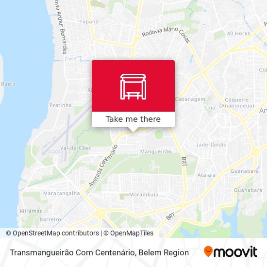 Transmangueirão Com Centenário map