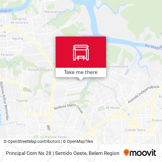 Principal Com Ns 28 | Sentido Oeste map