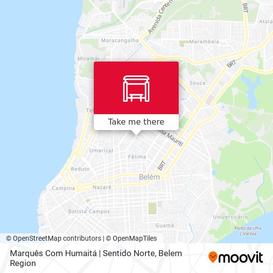 Marquês Com Humaitá | Sentido Norte map