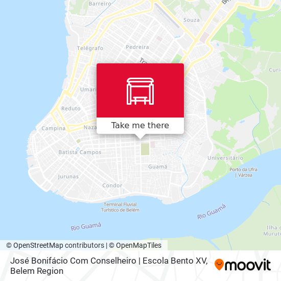 Mapa José Bonifácio Com Conselheiro | Escola Bento XV