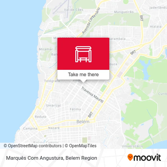 Marquês Com Angustura map