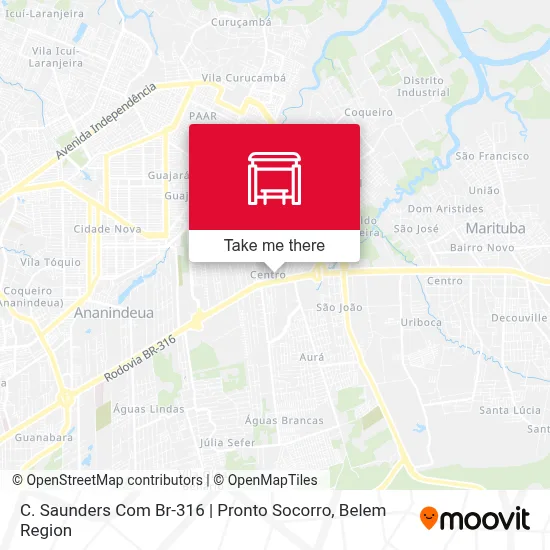 C. Saunders Com Br-316 | Pronto Socorro map