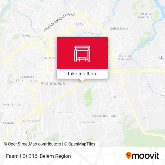 Faam | Br-316 map