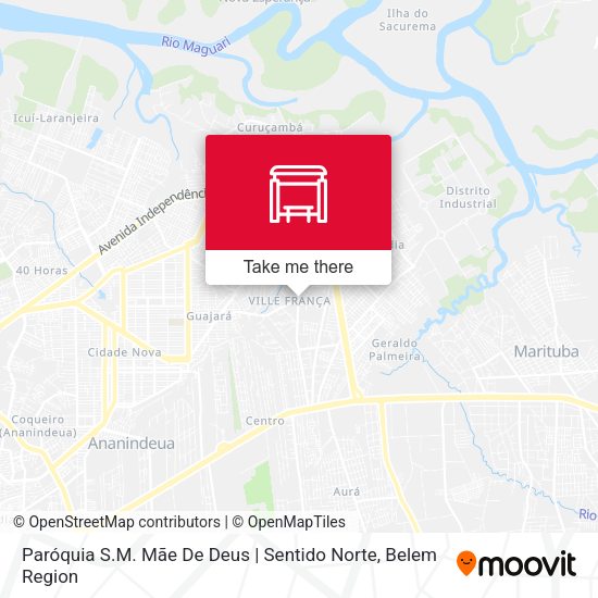 Paróquia S.M. Mãe De Deus | Sentido Norte map
