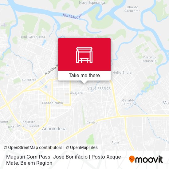 Maguari Com Pass. José Bonifácio | Posto Xeque Mate map