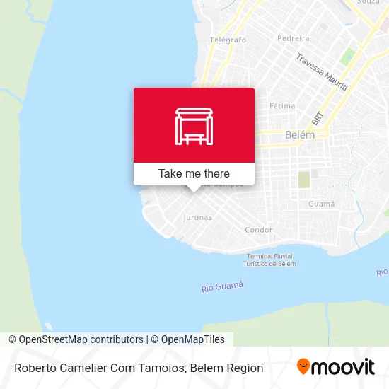 Roberto Camelier Com Tamoios map