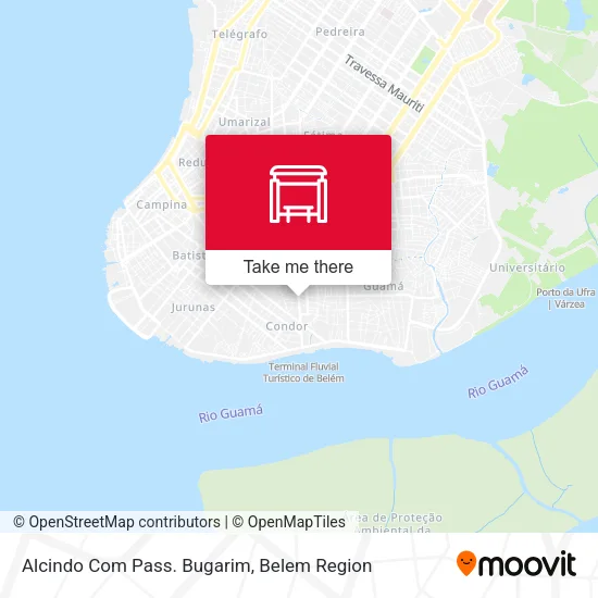 Alcindo Com Pass. Bugarim map