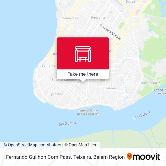 Fernando Guilhon Com Pass. Teixeira map