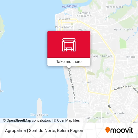 Agropalma | Sentido Norte map