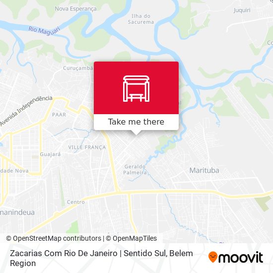 Zacarias Com Rio De Janeiro | Sentido Sul map