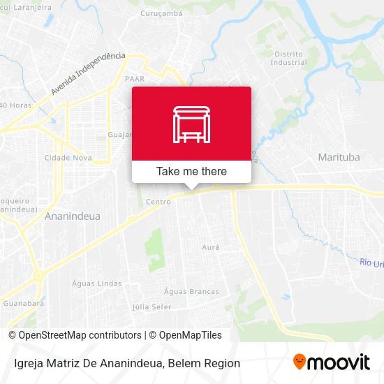 Igreja Matriz De Ananindeua map