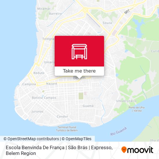 Mapa Escola Benvinda De França | São Brás | Expresso