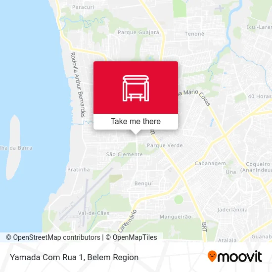 Yamada Com Rua 1 map