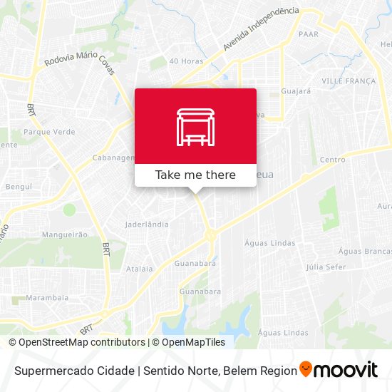 Supermercado Cidade | Sentido Norte map