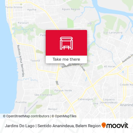 Jardins Do Lago | Sentido Ananindeua map
