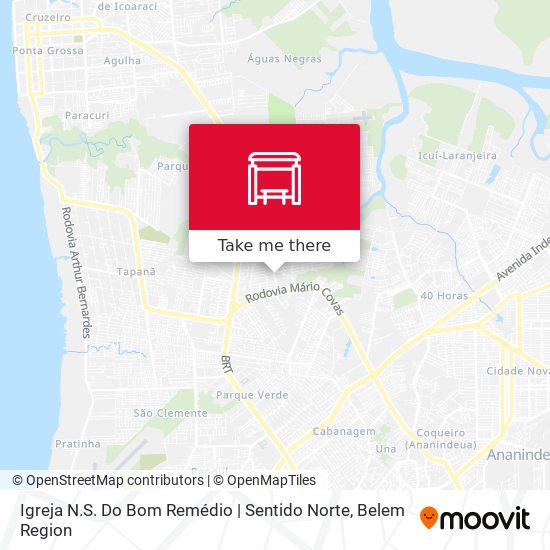 Igreja N.S. Do Bom Remédio | Sentido Norte map