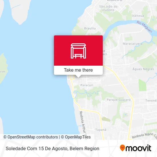 Soledade Com 15 De Agosto map