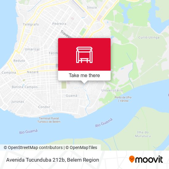 Avenida Tucunduba 212b map