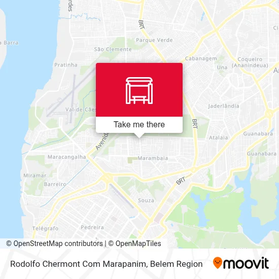 Rodolfo Chermont Com Marapanim map