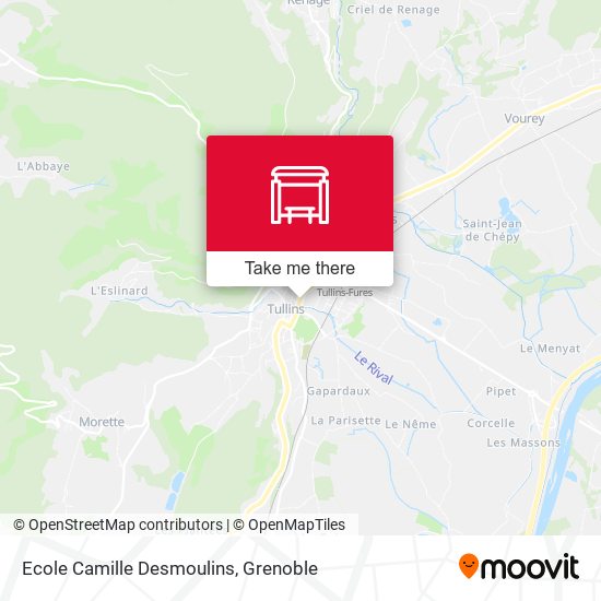 Ecole Camille Desmoulins map