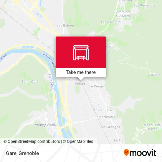 Gare map