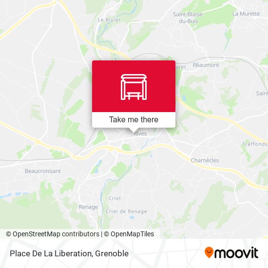 Place De La Liberation map
