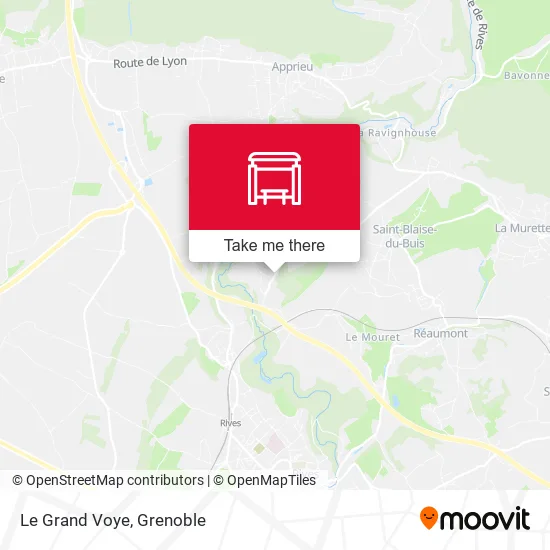 Le Grand Voye map