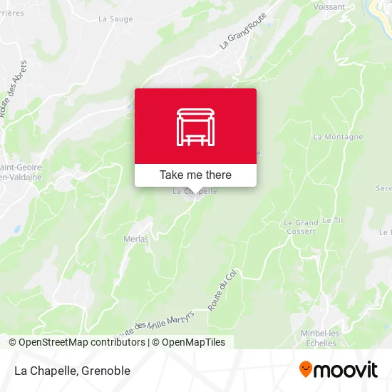 La Chapelle map