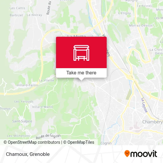 Chamoux map