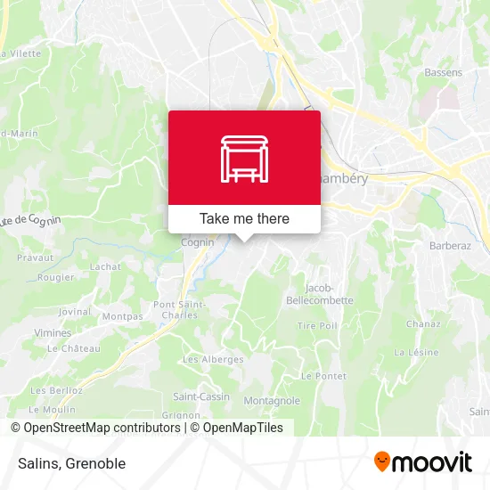 Salins map