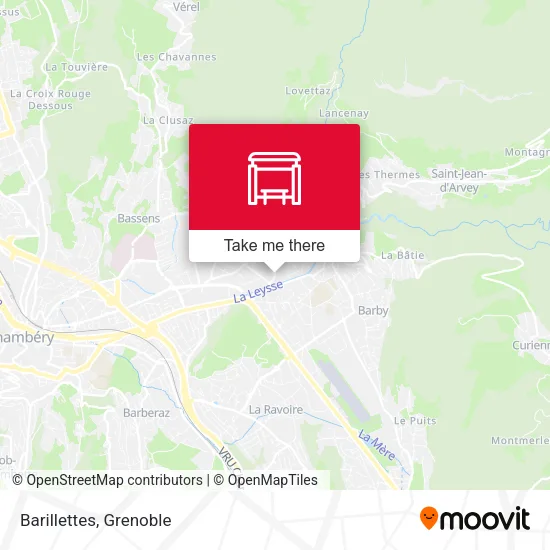 Barillettes map