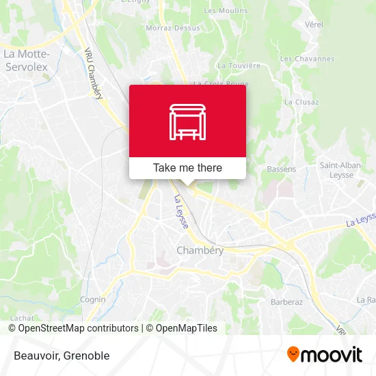Beauvoir map