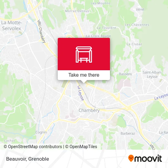 Beauvoir map