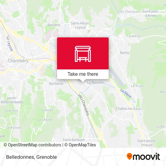 Belledonnes map