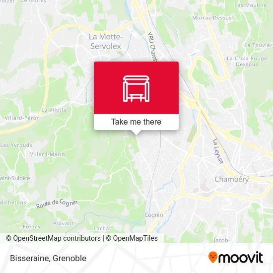 Bisseraine map