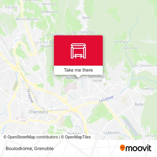 Boulodrome map