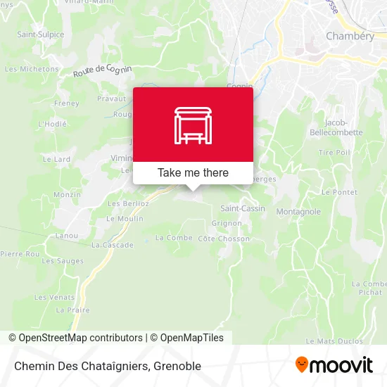 Chemin Des Chataîgniers map