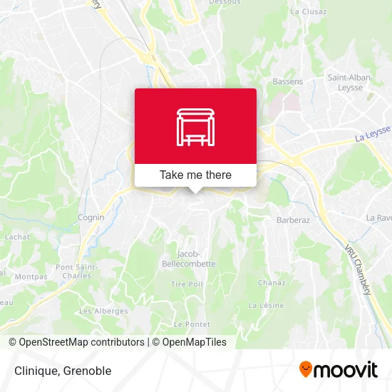 Clinique map