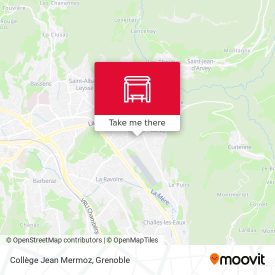 Collège Jean Mermoz map