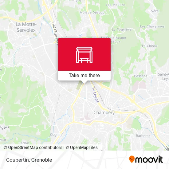 Coubertin map