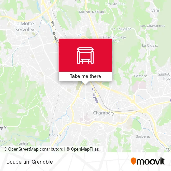 Coubertin map