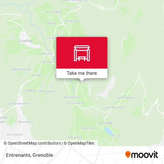 Entrenants map