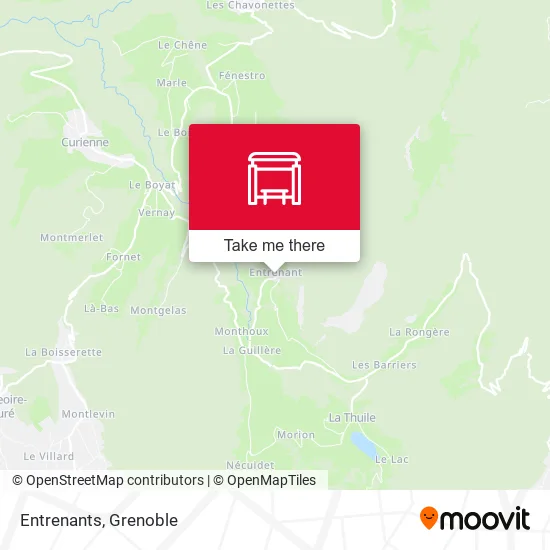 Entrenants map