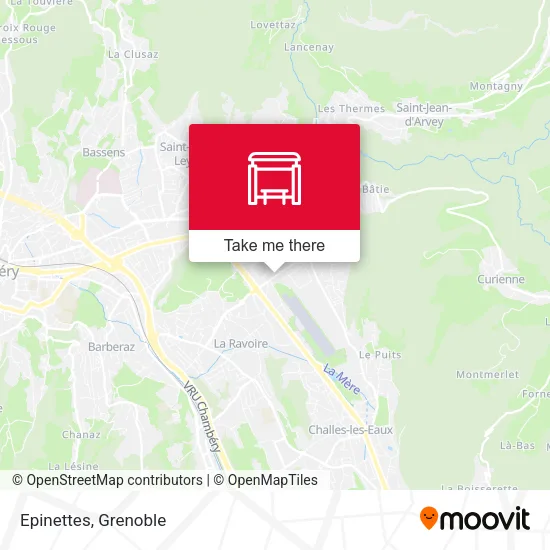 Epinettes map