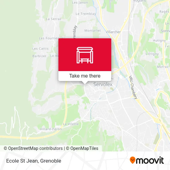 Ecole St Jean map