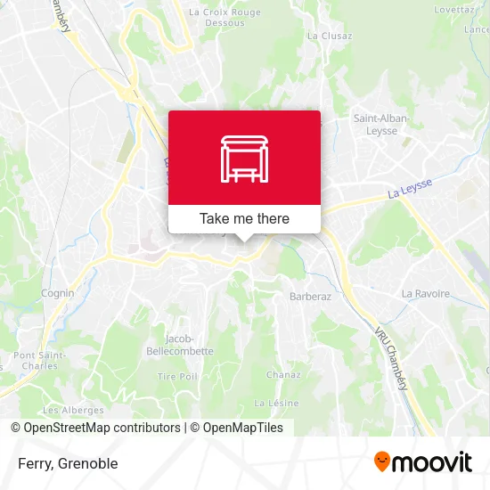 Ferry map