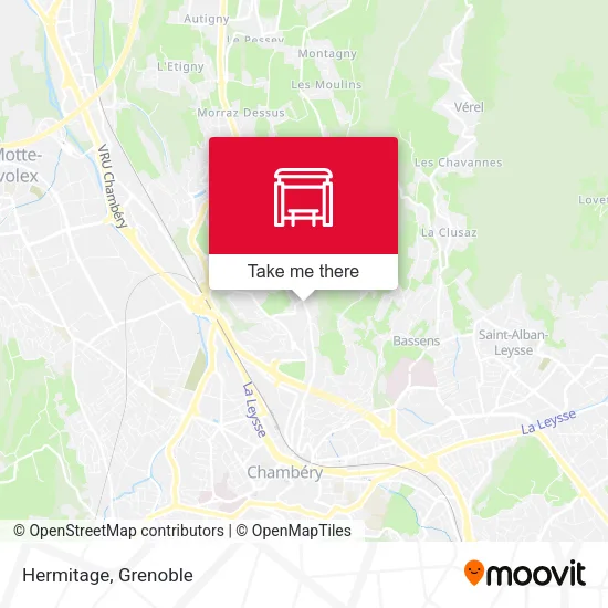 Hermitage map