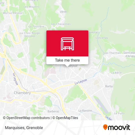 Marquises map